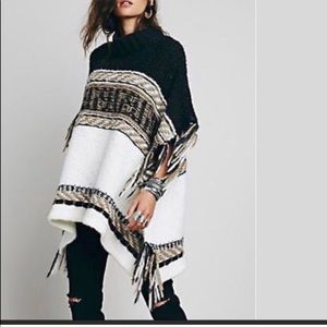 Free people poncho